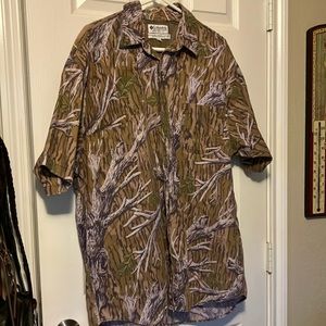 Columbia “Angler Shirt” Bahama Short Sleeved for Hunting Fishing Casual Wear XL
